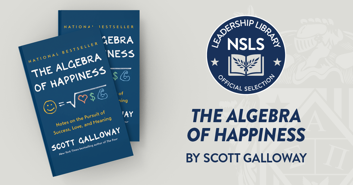 Leadership Library Selection The Algebra of Happiness